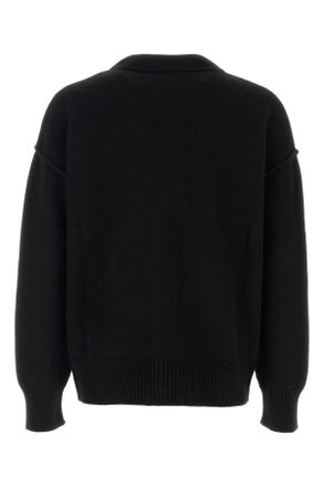 Ami Felted Cardigan - Black