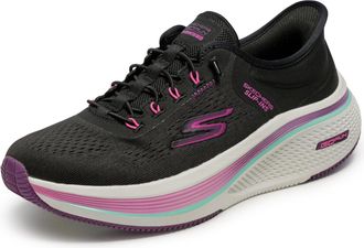 Skechers Womens Go Run Elevate 2.0 Banyan Hands Free Slip-ins Sneaker, Black/Pink, 3.5 UK
