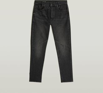 G-Star Mens G-Star RAW D-Staq 5-Pocket Slim Jeans - Grey Cotton - Size 30W/34L