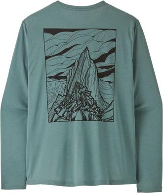 Patagonia L/S Cap Cool Daily Shirt Cloud Crag Funktionsshirt f&uuml;r Herren | t&uuml;rkis