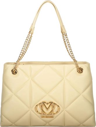 Love Moschino Handbags - Dames - Schoudertassen - Beige - ONE Size - Tassen