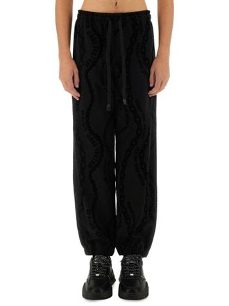 Versace Jeans Couture All Over Chain Jogging Pants