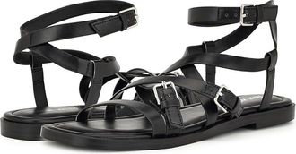 Nine West Rulen Womens Sandals Black : 7.5 M, Leather