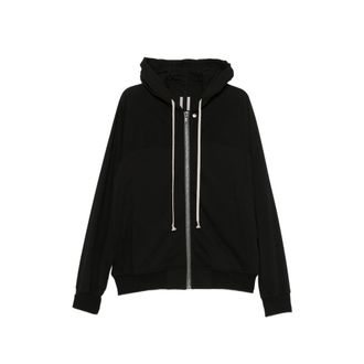 Rick Owens Zip-up Drawstring Hoodie