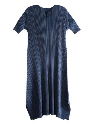 Pleats Please Issey Miyake Mellow Pleats Midi Dress