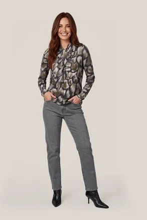 Mart Visser Roby Print Top Olijfgroen / Multi
