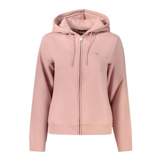Napapijri Aurora Full-Zip Hoodie - Dames - Sweatshirts & Hoodies - Roze - Maat: M Katoen