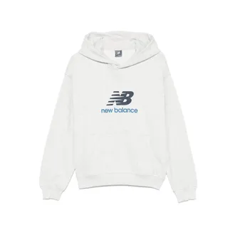 New Balance Felpe Grigio-Donna