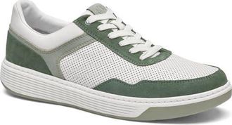 Johnston & Murphy Dawson Sneaker in Sage Multi Suede/Full Grain at Nordstrom, Size 10.5