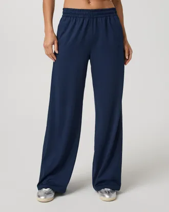 Vuori Clothing Halo Slim Flare Ankle Pants | Sunset Pink Heather | XS, Size Extra Small