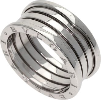 Bulgari White Gold (18K) Band Ring (Pre-Owned)