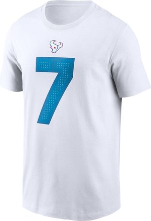 Nike C.J. Stroud Houston Texans Rivalries Collection Nike Mens NFL T-Shirt in White | N19910A9HF-TMZ
