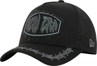 New Era 9Forty Distressed Patch E-Frame - Heren - Petten - Zwart - ONE Size - Polyester - Accessoires