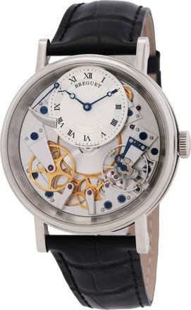 Breguet Tradition Skeleton Dial 18kt White Gold Mens Watch 7057BB/11/9W6