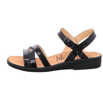 Ganter Sandalen - Dames - Schoenen - Zwart - Maat: 37 1/2 EU Leer