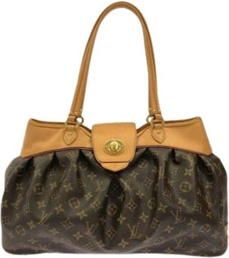 Louis Vuitton Pre-owned Shoulder Bags, female, Brown, Size: ONE SIZE Pre-owned Vintage Shoulder Bag