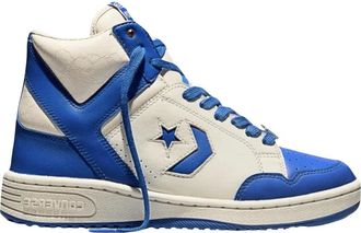 Converse Schoenen, Heren, Blauw, 42 EU, Leer, Weapon Hi Stranger Things