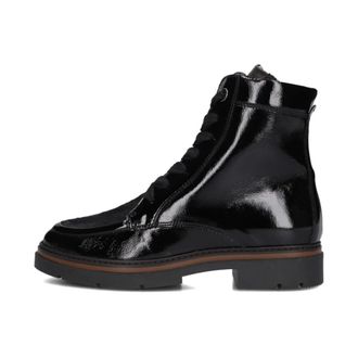 DL Sport Schoenen, Dames, Zwart, 42 EU, Leer, Zwarte Veterschoenen voor dames