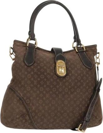 Louis Vuitton Pre-owned Handbags, female, Brown, Size: ONE SIZE Pre-owned Canvas Handbag