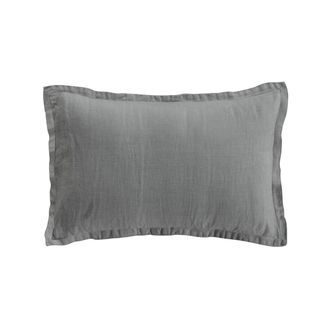 Biancoperla GRAFITE Rectangular Decorative Pillow, Baguio, 50x30