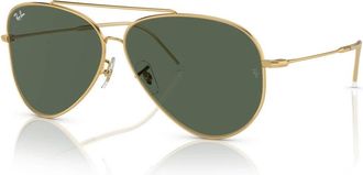 Ray-Ban Herenogen Acetaat Zonnebrillen Collectie - Heren - Zonnebrillen - Geel - 59 MM - Accessoires
