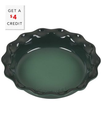 LE CREUSET Artichaut Heritage Pie Dish With $4 Credit