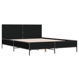 Berkfield Home Durable Bed Frame without Mattress Black 160x200 cm