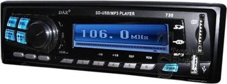 Trade Shop Trade Shop - Stereo Autoradio Auto Camper Radio Fm Mp3 Porta Usb Slot Sd Lcd Dax730 Mp3 45w