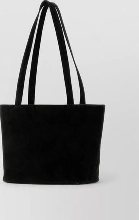 The Row suede tote bag