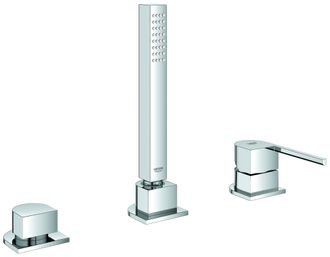 GROHE Plus Combinaci&oacute;n De Ba&ntilde;era De 3 Agujeros Con Ducha De Mano - Grohe