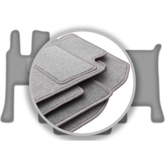 OEM Alfombrillas Grises Para Mercedes Actros Mp4 Cabina Ancha (2011-)