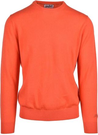 MC2 Saint Barth Pullover Girocollo - - Knitwear - Uomo - Arancione - M