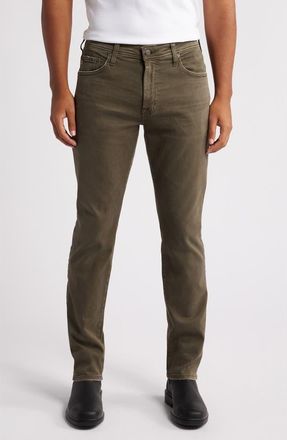 AG - Adriano Goldschmied Everett Slim Straight Leg Jeans in 7 Years Sulfur Dried Cedar at Nordstrom, Size 33 X 32