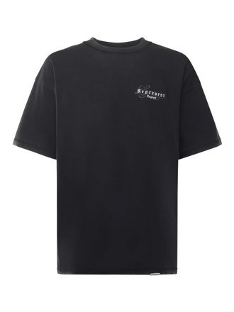 Represent Legacy Overprint T-Shirt In Cotton Jersey