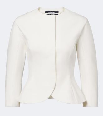 Jacquemus Palmier peplum jacket