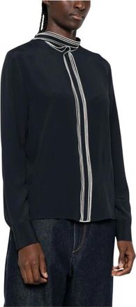 Fabiana Filippi Shirts Navy - Dames - Blouses - Blauw - XS - Overhemden