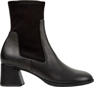 Camper Kora Heeled Boot - Dames - Laarzen met Hak - Zwart - 37 EU - Leer - Schoenen