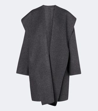 Toteme Hooded wool coat