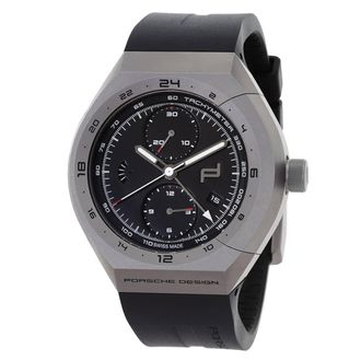 Porsche Design Monobloc Actuator Chronograph Tachymeter Black Dial Mens Watch 6030.6.02.001.05.2