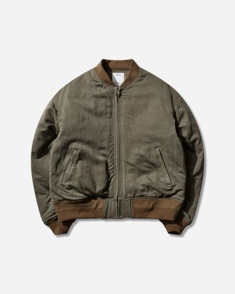 Visvim Men s Barton Down Jacket Olive