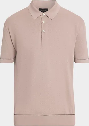 Brioni Men & apos;s Sea Island Polo Shirt