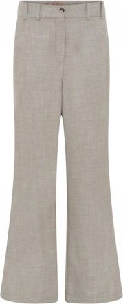 Gustav Wijde broek - Dames - Broeken - Grijs - Maat: S