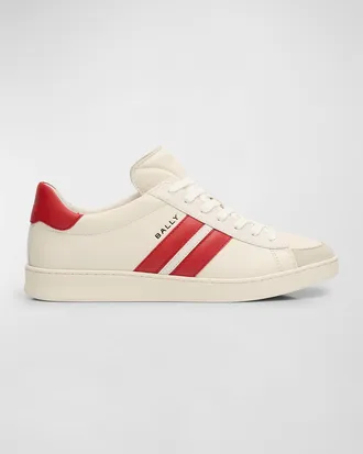 BALLY リボン付きレッドシューズ Mens Bally Red Sneakers Size 6 | eBay