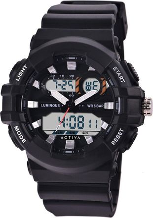 Invicta Activa X Invicta Digital ACW496-001 Heren Horloge - Quartz Uurwerk - Plastic met zwarte Wijzerplaat - 50mm