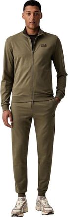 Emporio Armani Trainingsset - Heren - Trainingspakken - Groen - XL - Katoen - Fitness