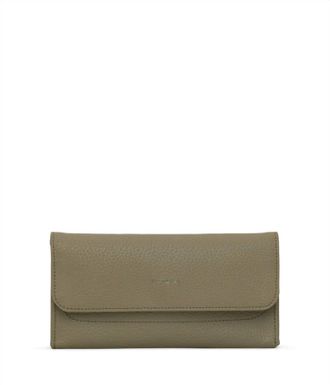 Matt & Nat Womens Niki Purity Wallet In Mineral/fig