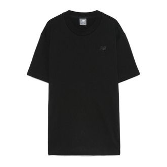 New Balance Logo-embroidered Cotton T-shirt