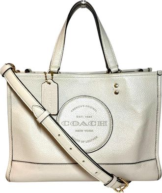 Coach Dempsey Carryall Leather Handbag
