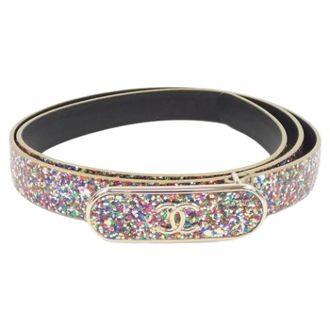 Chanel Pre-owned Belts, female, Multicolor, Size: ONE SIZE Pre-owned Vintage Belt