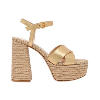 Gianvito Rossi High Heel Sandals, female, Gray, Size: 8 1/2 US Bebe Sandal